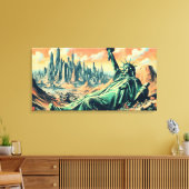 HOOP STAAT 5 CANVAS AFDRUK (Insitu (Woonkamer))