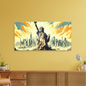 HOOP STAAT 6 CANVAS AFDRUK (Insitu (Woonkamer))