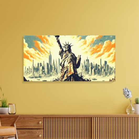 HOOP STAAT 6 CANVAS AFDRUK (Insitu (Woonkamer))