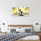 HOOP STAAT 6 CANVAS AFDRUK (Insitu (Slaapkamer))