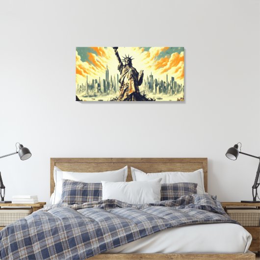 HOOP STAAT 6 CANVAS AFDRUK (Insitu (Slaapkamer))