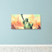 HOOP STAAT 7 CANVAS AFDRUK (Insitu (Houten vloer))