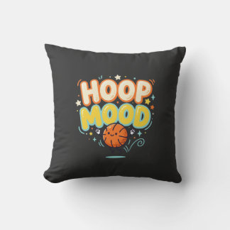 Hoop Stemming Grappige Basketbal Fan Kussen