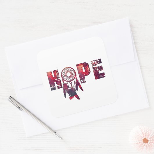 Hoop Sticker (Envelop)