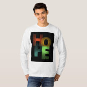 "Hoop T-shirt - Verspreid positiviteit" (Voorkant volledig)