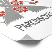 Hoop telt 3 ziekte van Parkinson Poster (Hoek)