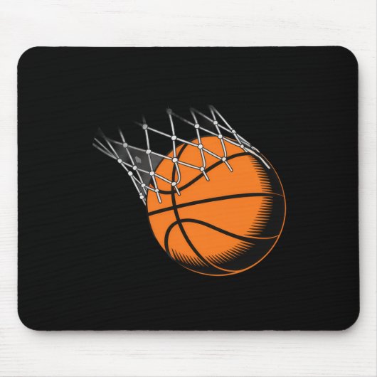 Hoop There It Is Spotlight Slam Dunk Schets Muismat (Voorkant)