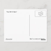Hoop tilt me hoger briefkaart (Achterkant)