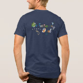 Hoop: Tri-Blend Shirt (Achterkant)