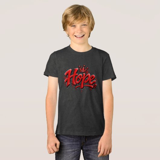 Hoop Tri-Blend Shirt (Voorkant volledig)