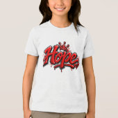 Hoop Tri-Blend Shirt (Voorkant)