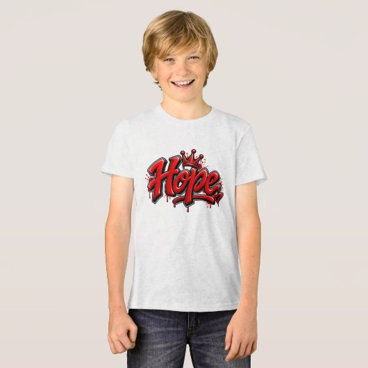 Hoop Tri-Blend Shirt (Voorkant volledig)