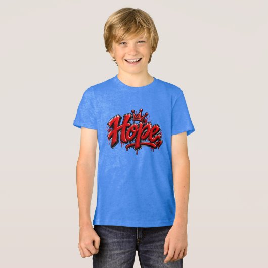 Hoop Tri-Blend Shirt (Voorkant volledig)