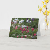 Hoop. troost... kaart (Gele Bloem)