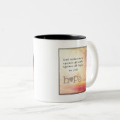 Hoop Tweekleurige Koffiemok (Voorkant rechts)