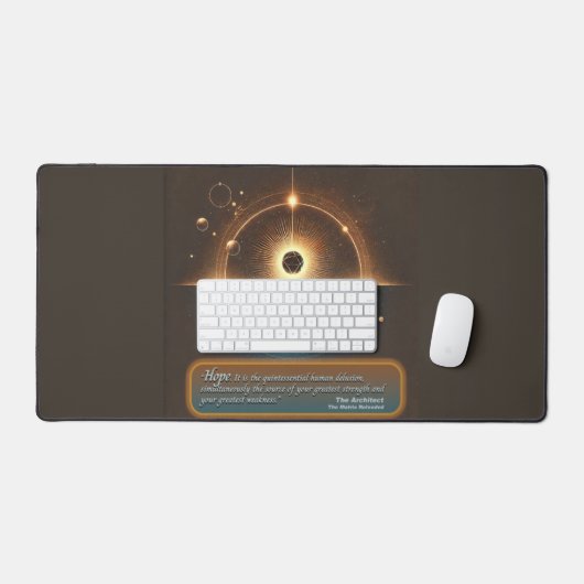 Hoop van de architect - Desk Mat (Keyboard & Muis)