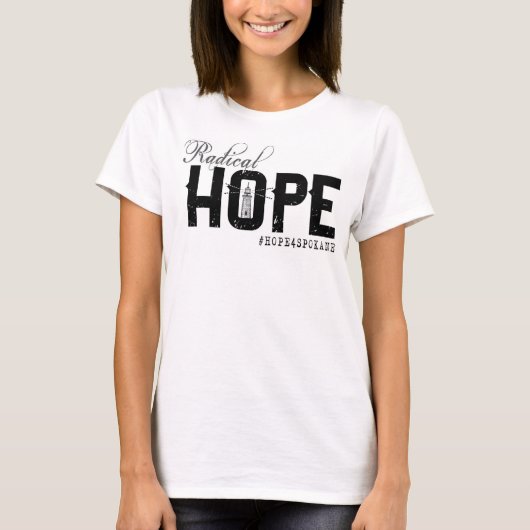 HOOP VAN DE VROUW T T-SHIRT (Voorkant)