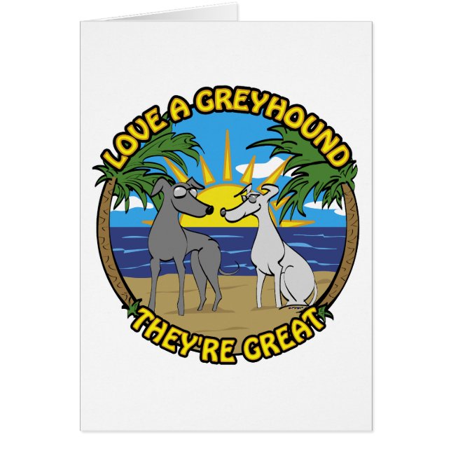 HOOP VAN EEN GREYHOUND DAT ZE GROOT ZIJN (Voorkant)