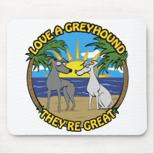 HOOP VAN EEN GREYHOUND DAT ZE GROOT ZIJN MUISMAT