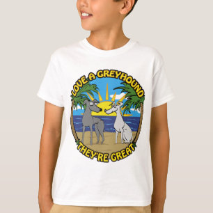 HOOP VAN EEN GREYHOUND DAT ZE GROOT ZIJN T-SHIRT