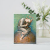 Hoop van George Frederic Watts Briefkaart (Staand voorkant)