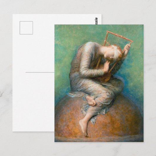 Hoop van George Frederic Watts Briefkaart (Voorkant / Achterkant)