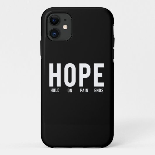 Hoop...vasthouden aan pijnstop Case-Mate iPhone case (Achterkant)