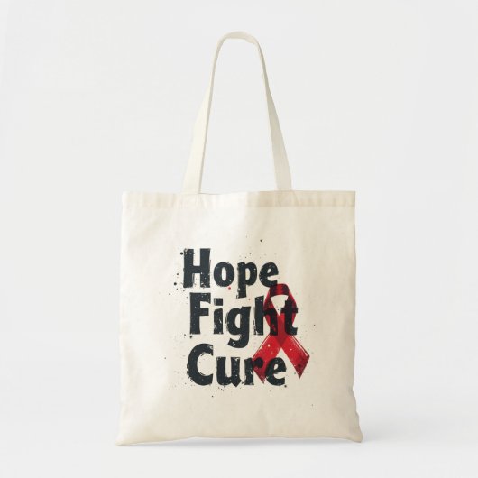 Hoop, vechten, genezen tote bag (Voorkant)