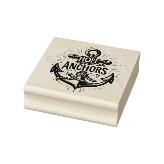 Hoop verankert de Soul Nautica Anchor Rubberstempel (Stempel)