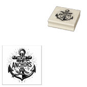 Hoop verankert de Soul Nautica Anchor Rubberstempel (Gestempeld)