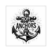 Hoop verankert de Soul Nautica Anchor Rubberstempel (Afrduk)