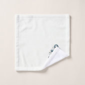 Hoop verankert de ziel nautisch bad handdoek (Wasdoekje)