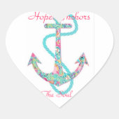 Hoop verankert de ziel sticker (Voorkant)