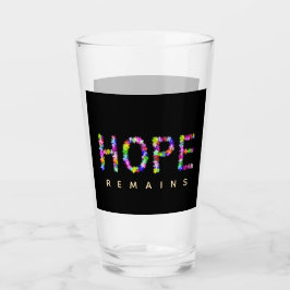 Hoop vervaagt nooit | Inspirerende hoop blijft Glas