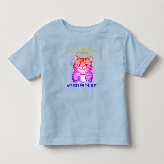 Hoop Voor Beste Kat Humor Kinder Shirts (Voorkant)