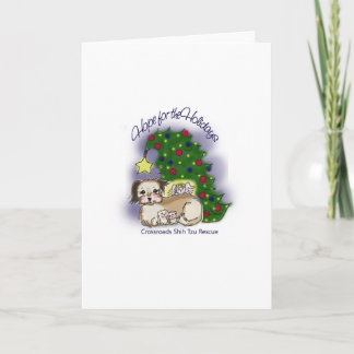 Hoop voor de Kaart van het Vakantie met het