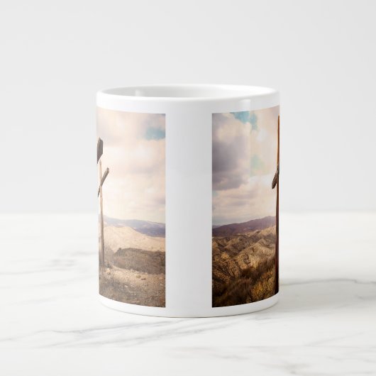 HOOP VOOR DE WERELD 20 oz. Jumbo Mok (Voorkant)