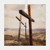 HOOP VOOR DE WERELDGlasversiering Glas Ornament (Achterkant)