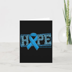 Hoop Voor Een Genezing Wij Dragen Blauw Voor Diabe Kaart
