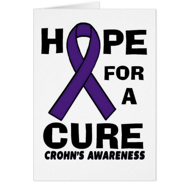 Hoop voor een kuur... Crohn's (Voorkant)