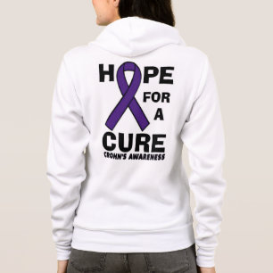 Hoop voor een kuur... Crohn's Hoodie