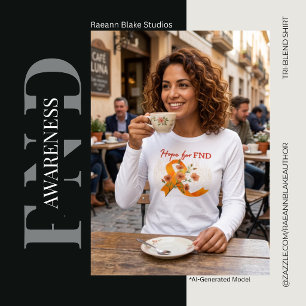 Hoop voor FND-bewustzijn T-shirt met lange mouwen