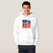 Hoop voor HAITI Hoodie (Voorkant volledig)