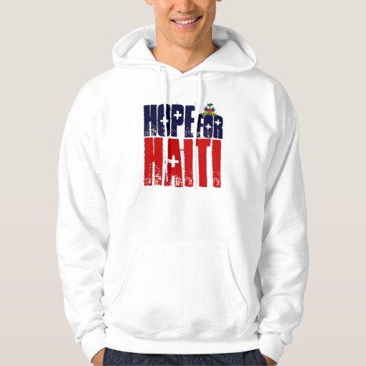 Hoop voor HAITI Hoodie (Voorkant)