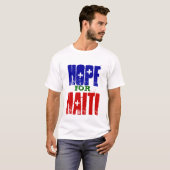 HOOP VOOR HAÏTI T-SHIRT (Voorkant volledig)