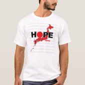 Hoop voor Japan T-shirt (Voorkant)