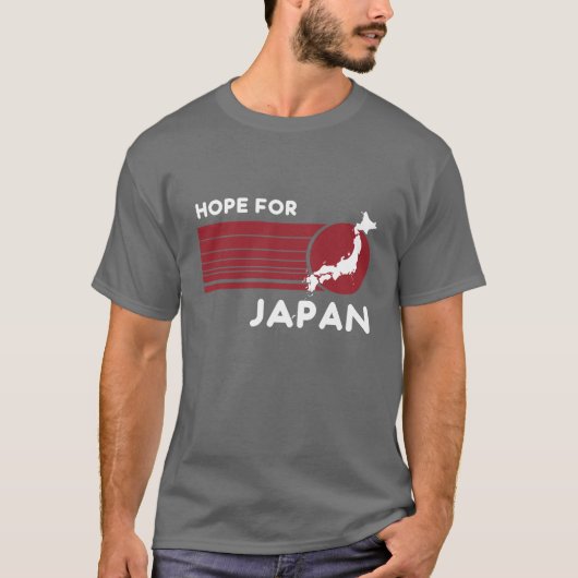 Hoop voor Japan T-Shirt (Voorkant)