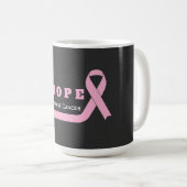 Hoop voor Kanker Koffiemok (Voorkant rechts)