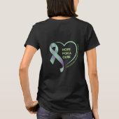 Hoop voor Lyme Disease Awareness T-shirt (Achterkant)