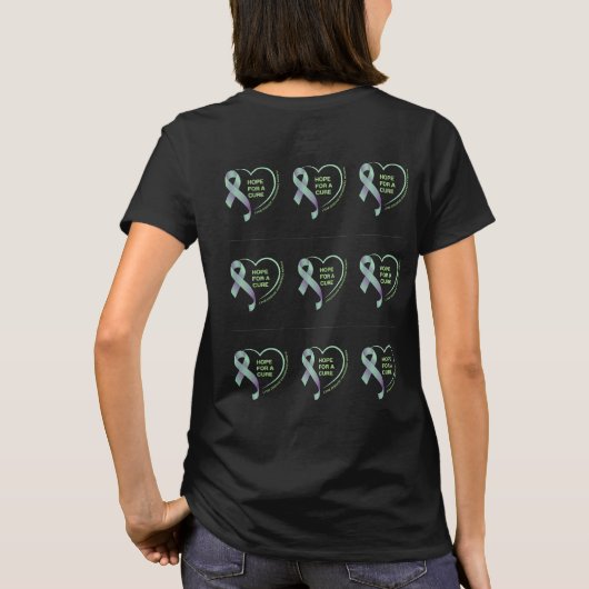 Hoop voor Lyme Disease Awareness T-shirt (Achterkant)